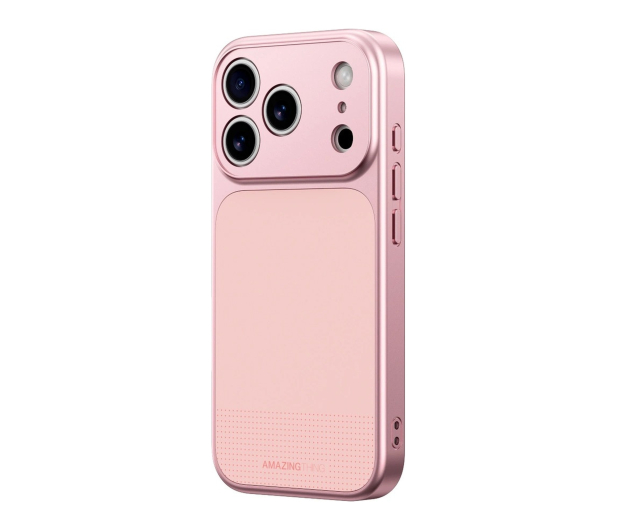 AmazingThing Minimal Mag Full Cover Case na iPhone 17 Pro Max - różowe - 1527011 - zdjęcie 3